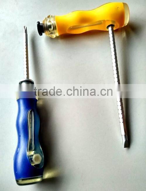 180mm Adjustable Head Screw Driver two way screw driver