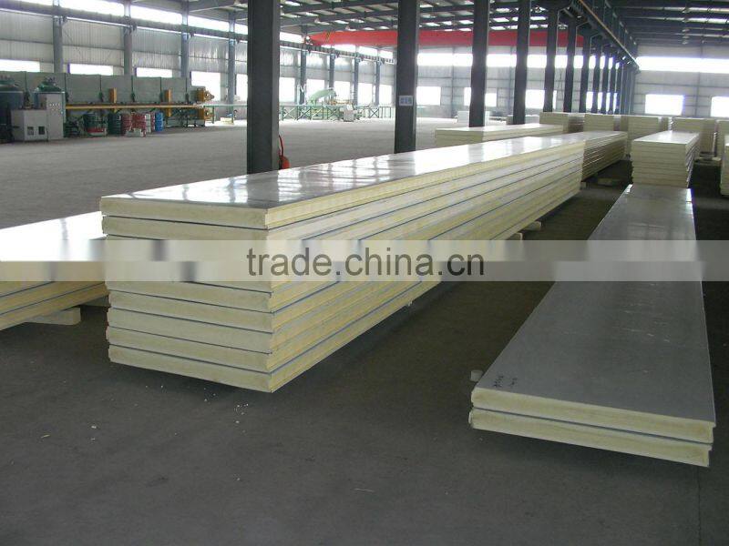 Manufactured home price insulated roof pu polyurethane used sandwich panel