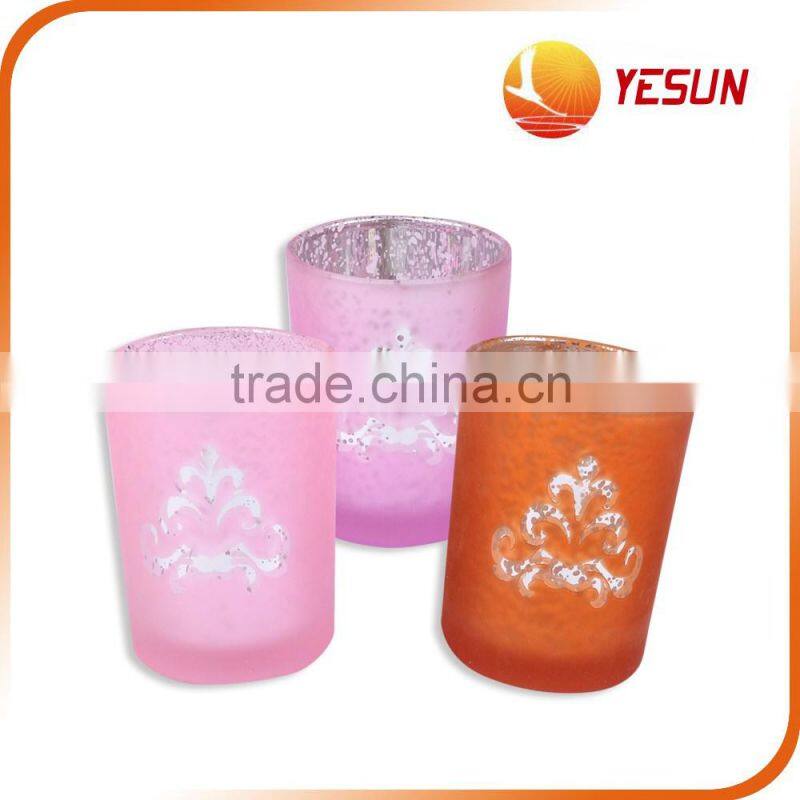 Fine appearance set of 2 pcs tealight holder