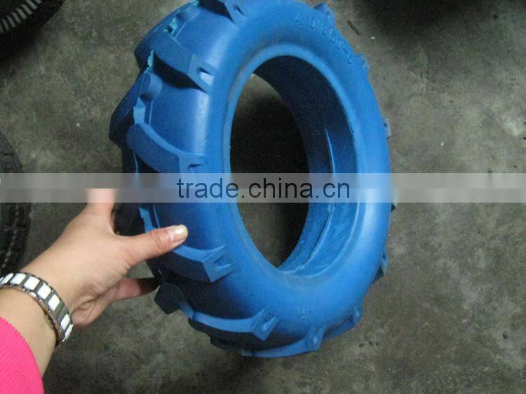 A strong grip hand trolley hand truck wheel 3.50-6 PU foam wheel