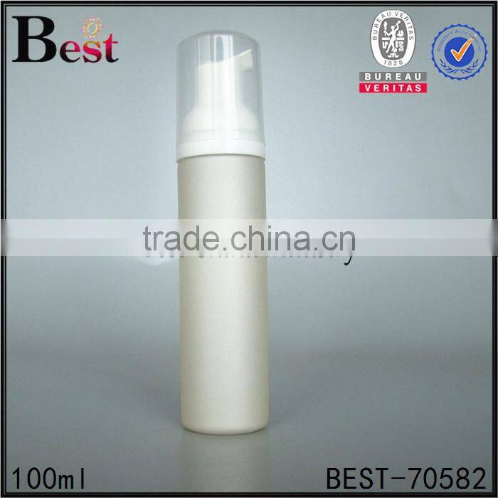 2017 sample available 100ml plastic spray bottle frosted plastic spary bottle white duckbill pump spray plastic bottle