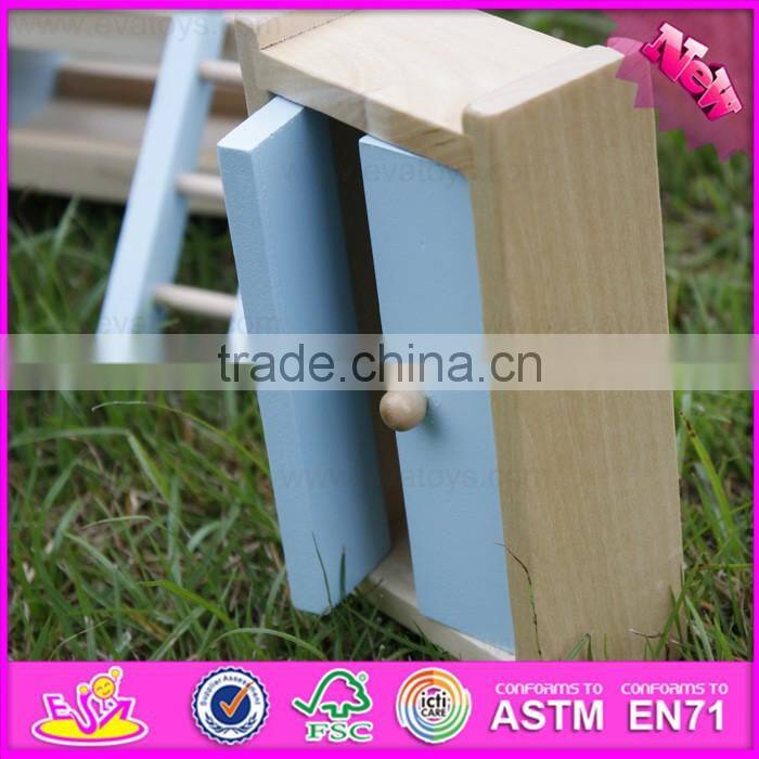 2016 newest baby wooden doll furniture, high quality kids wooden doll furniture, popular chiodren wooden doll furniture W06B048