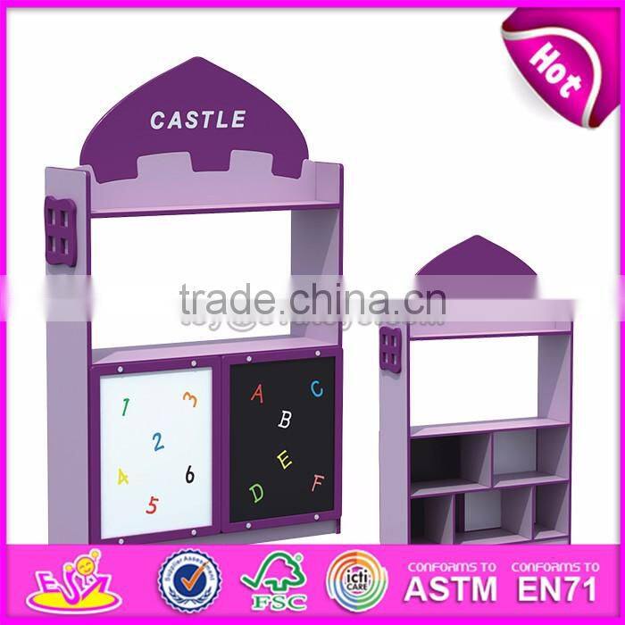 Customized early education center furniture mini wooden kids shop W08C207