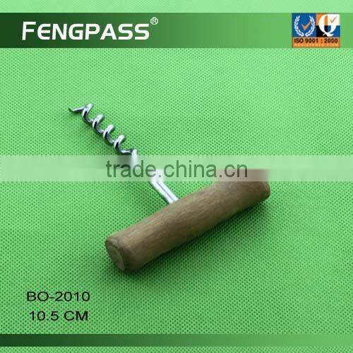 Plastic handle wine corkscrew bottle opener BO-2009