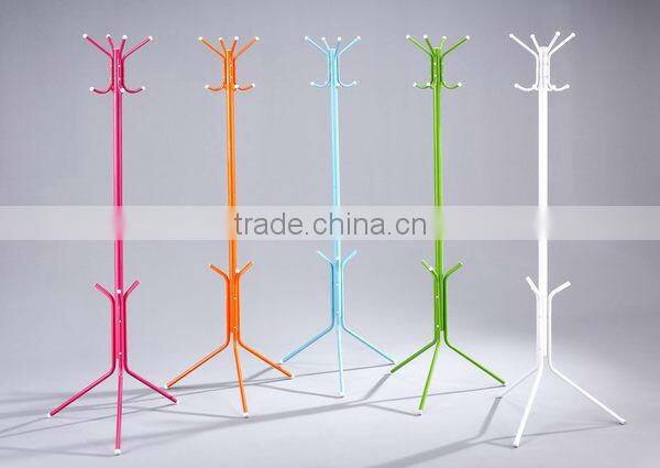 home furniture,clothes tree hanger,metal free standing coat rack