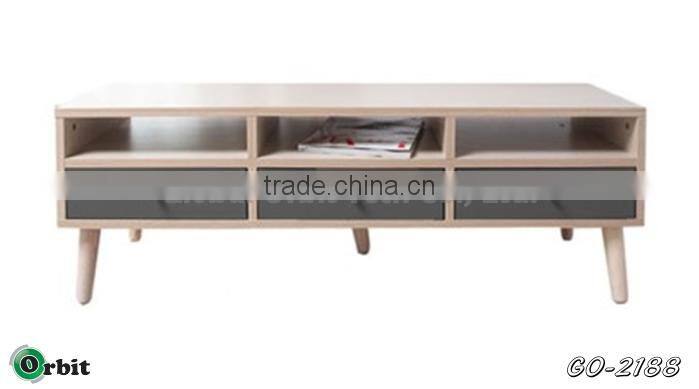 Home furniture MDF living room center table with storage drawer
