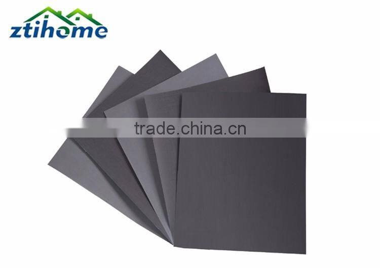 9 x 11 inch waterproof black abrasive sandpaper with many brands