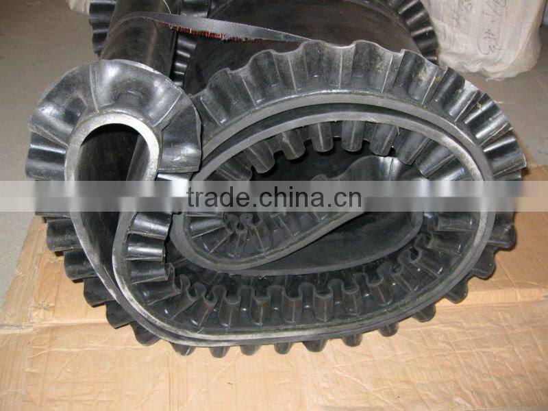 Good Elasticity Ruffled PVC Conveyor Belt