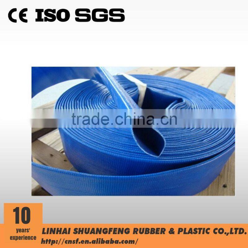 3 inch pvc lay flat hose for agriculture use/high pressure pvc hose pipe