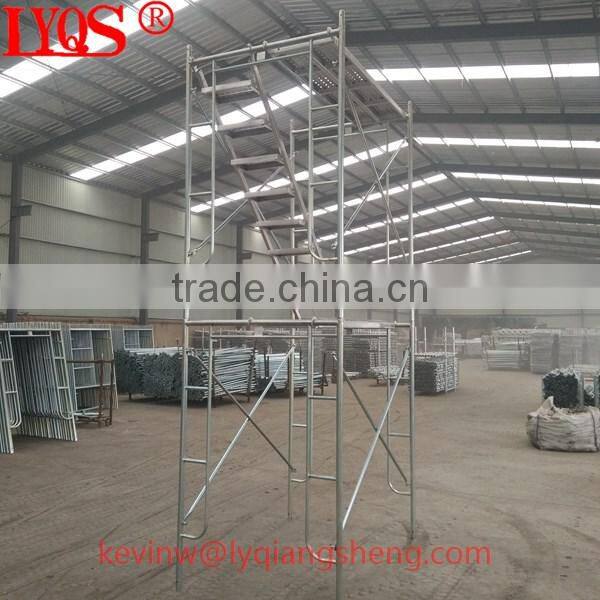 Construction frames scaffolding for building work platform