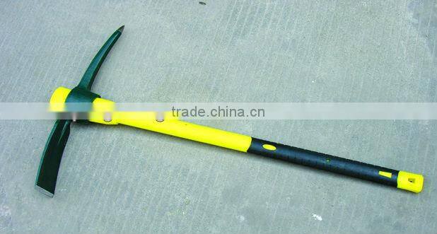Hight quality Pickaxe with fiberglass handle P407