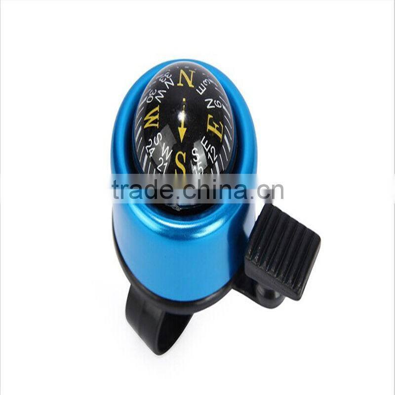 Hot Sale Colorful Bike Bell Compass Ring Bells Outdoor Door Sports Cycling Bells Bicycle Alarm Sound Crisp for Mountain Cycling