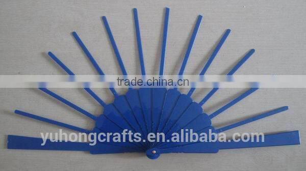 Promotional hand plastic fan frame