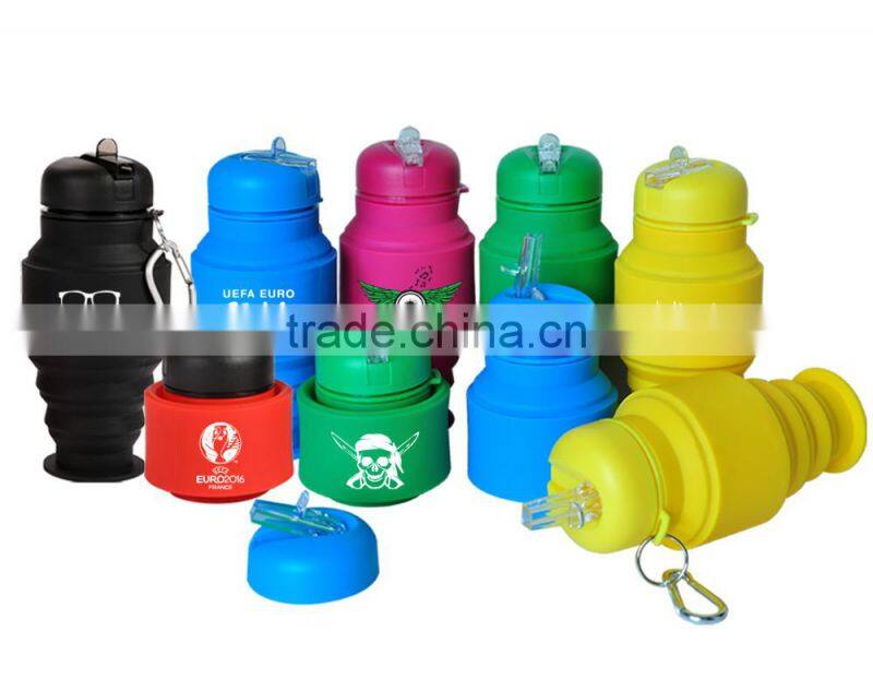 Custom logo sublimation dumbbell water bottle