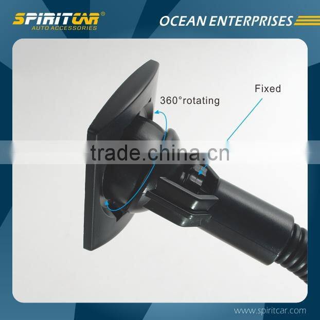 360 Rotation Windshield Silica Phone Holder with Strong Sticker for iPhone 6 , 6+ , 5s , Samsung Galaxy Note 4 , 3