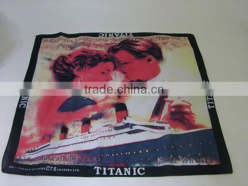 Popular polyester cotton bandana the Union Jack UK flag bandana