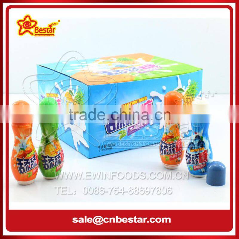 Fruity Flavor Water Gun Shape Fruit Spray Candy