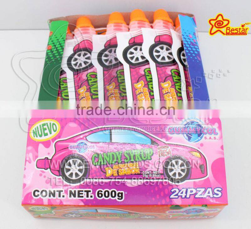 Carton Car Fruity Jam Candy/Juice Candy Drinking