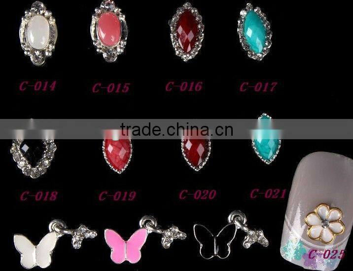 The new luxury Japanese alloy nail accessories/DIY nail art