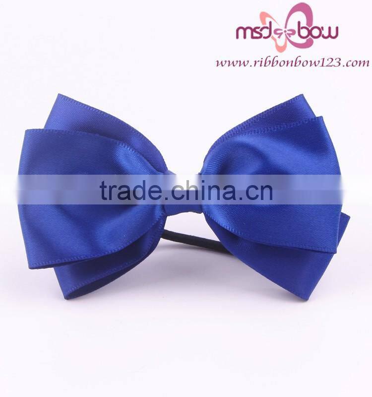Delicate new design satin grosgrain ribbon bow for perfume bottle decorative