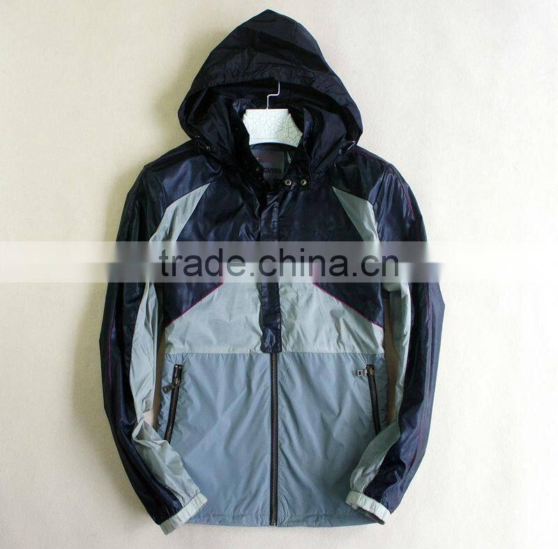 nylon waterproof outdoor jacket windbreaker