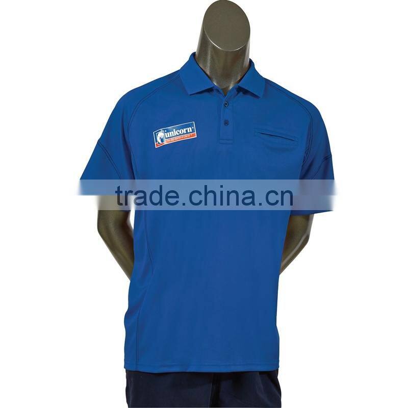 Custom unisex darts polo shirt