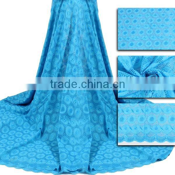 High Quality Best Selling African Lace Swiss Voile Lace SL0406-6