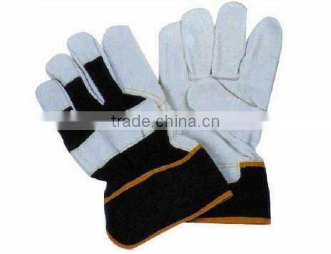 Supply working gloves leather safety gloves