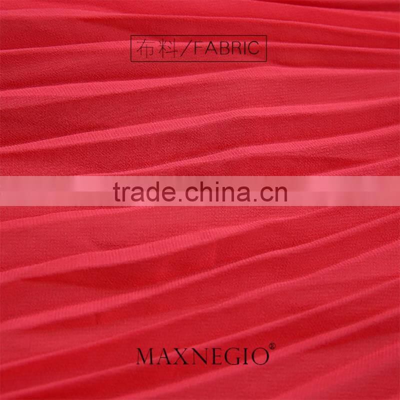 2017 Garment factory New arrived high fashion design layered lace dress woman evening dress