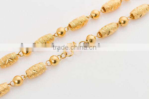 Super hot style antique bronze link chain necklace