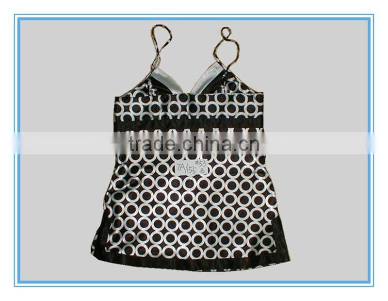 2016 Fashion Garment Womens Satin Sexy Camisoles