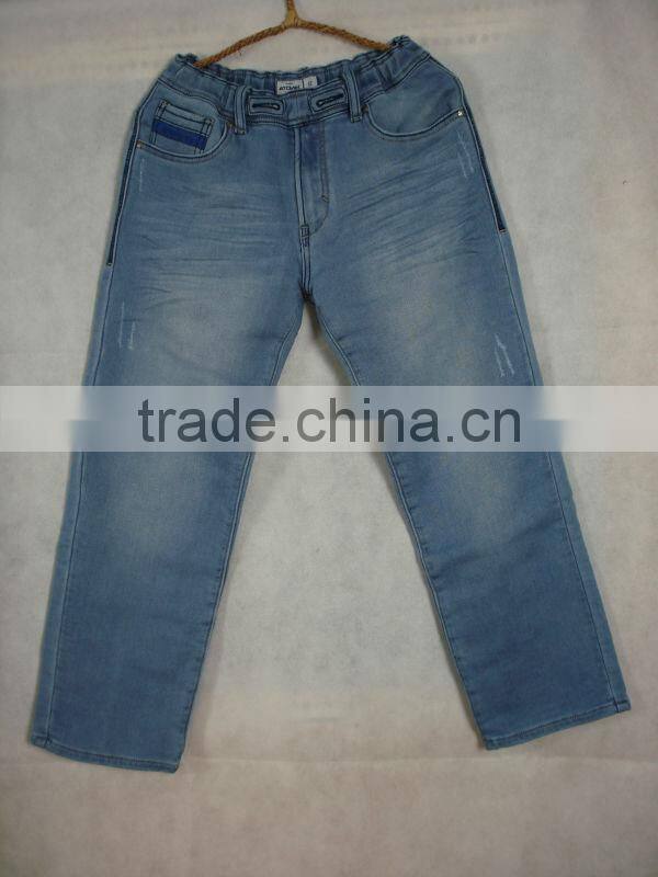 comfortable fabric light blue cowboys denim sport wear