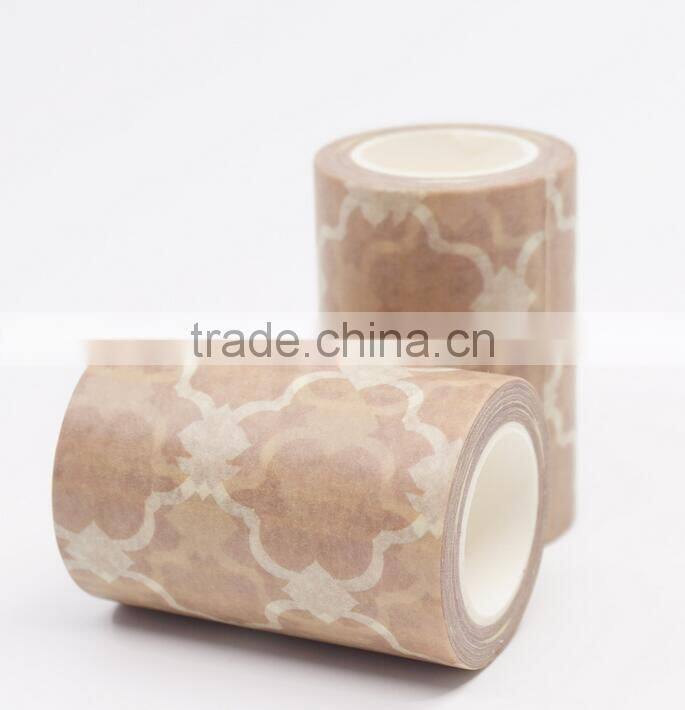 Super Wide washi masking paper tape for wall sticker