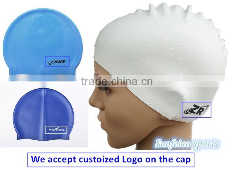 New Adult Swiming Hat Comfortable Swim Cap~7 colors~Protect Hair~Keep Hair Dry~7 colors(accept custom)