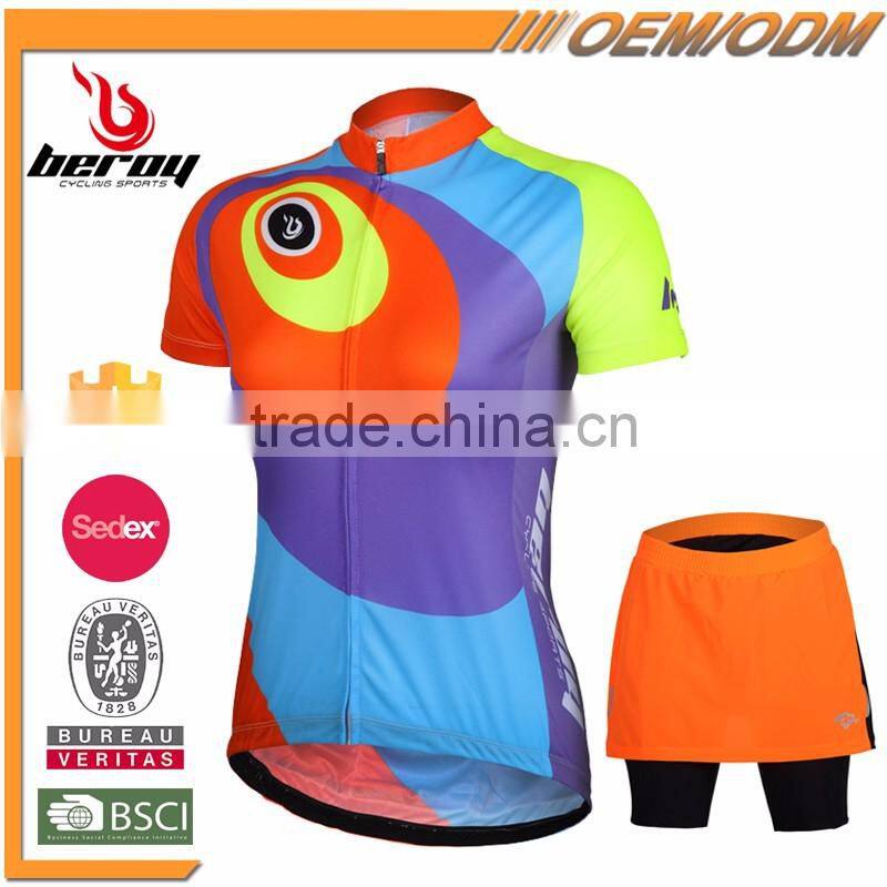 BEROY latest cycling shirt and short designs for women,bike riding clothes cycling exercise
