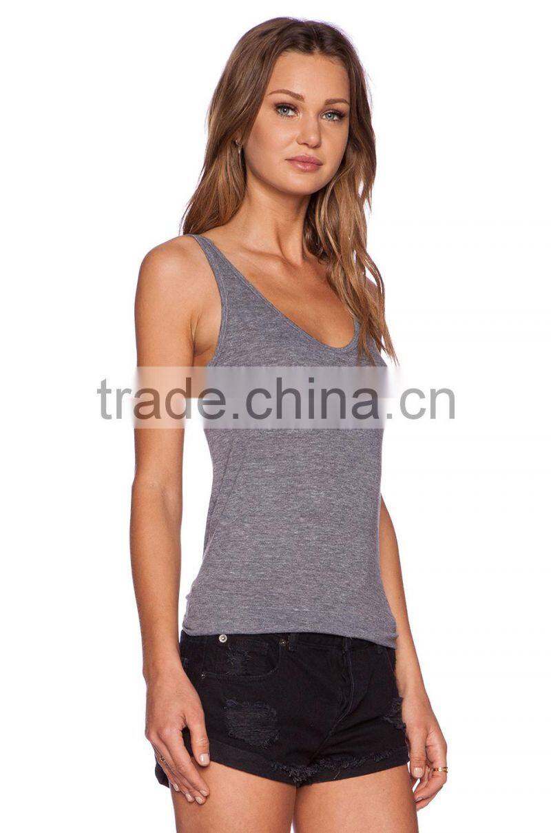 women deep v neck top