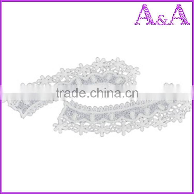 Nylon Lace Collar and Yokes for Women and Children Wing Lace Collar JF065