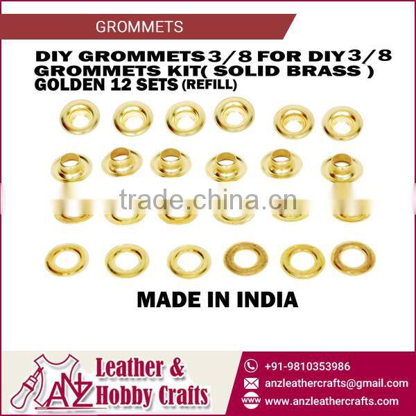 High Quality Metal Grommets/Brass Grommets for Leather and Garments