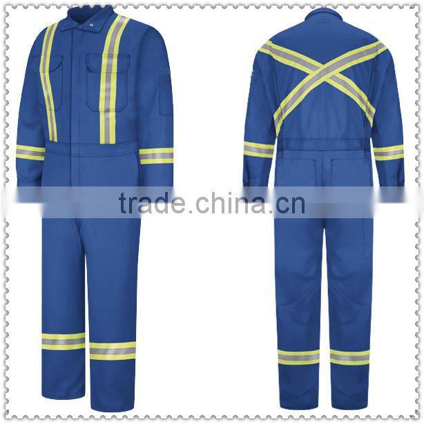 Protective Coverall NFPA2112 Compliant FR Coverall with Reflictive Stripe