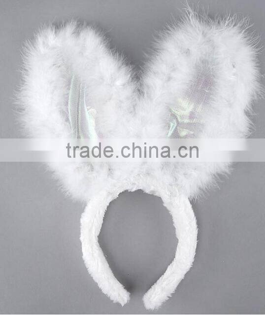 Novelty Headband Tail White Bunny Costume Children