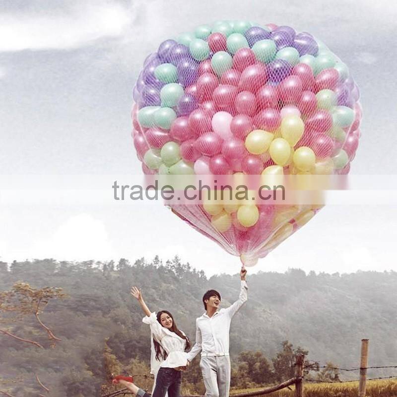 Balloon Drop & Release Net, 200pcs 10" Balloon Flying Helium Balloon