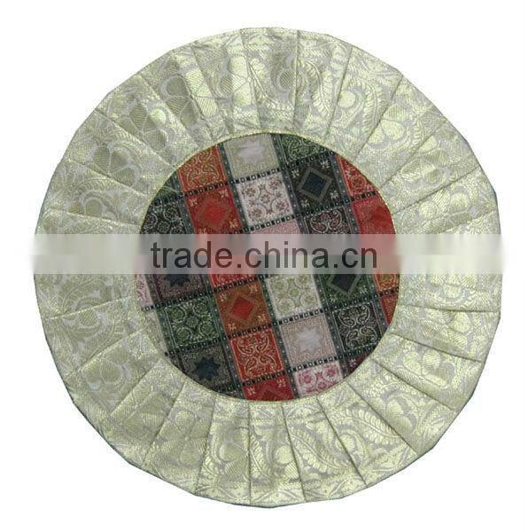 Round Silk Cushion Covers source directly from manufacturer in India