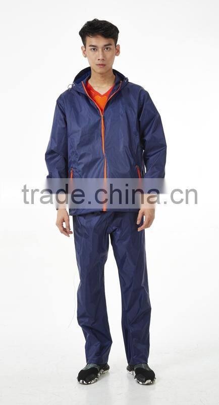 2016 Latest Fashion Waterproof PVC Rain Suit