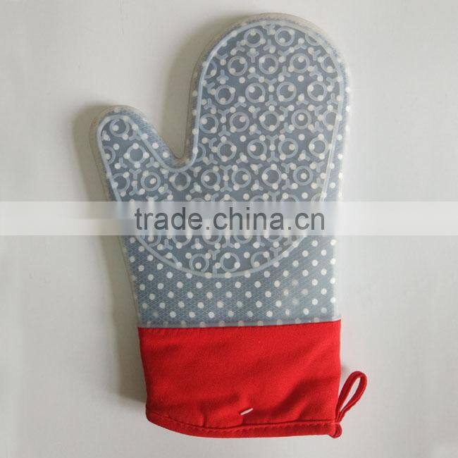 Wholesale custom printed silicone oven mitts