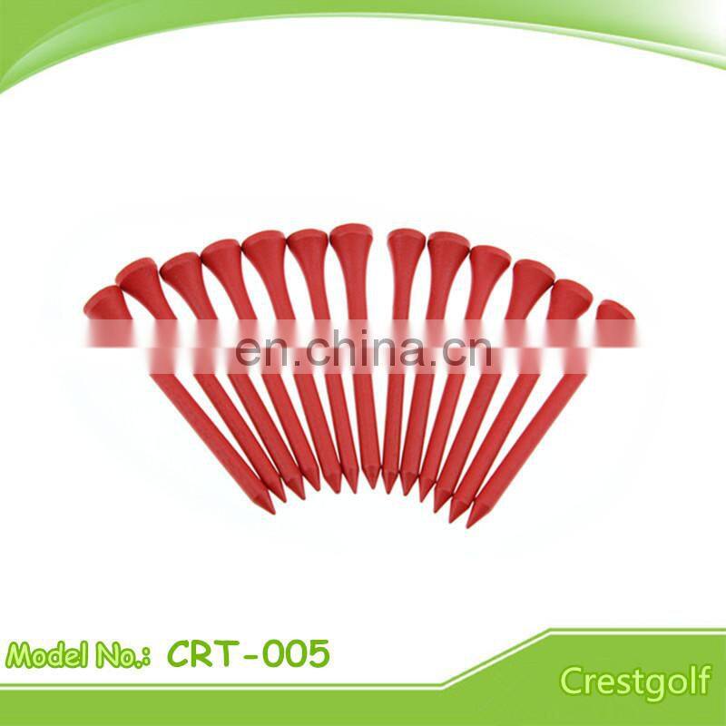 Custom logo Plastic wedge golf tee colorful wedge golf tee wedge golf tee