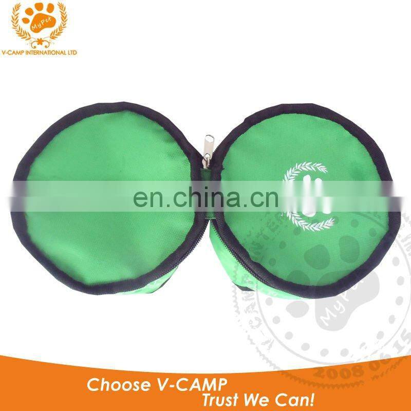 My Pet foldable polyester dog bowl with waterproof