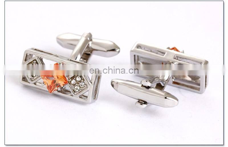 New product diamond cufflinks fashion jewelry luxurious crystal cufflinks zircon cufflinks best men