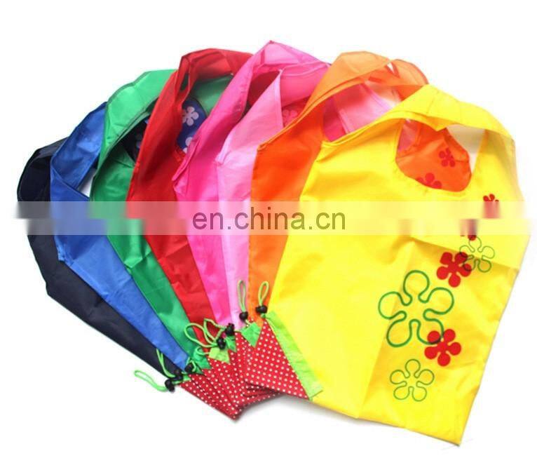 Wholesale customized tote bag folding shopping bag suppermarket shopping bag portable 2017