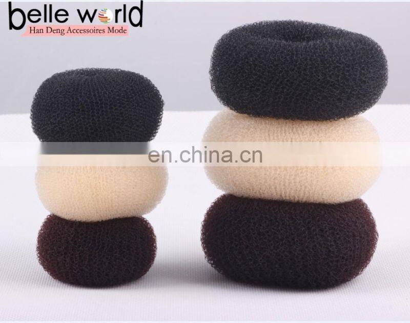 High quality nylon silk Donuts bud hair device hair bun maker