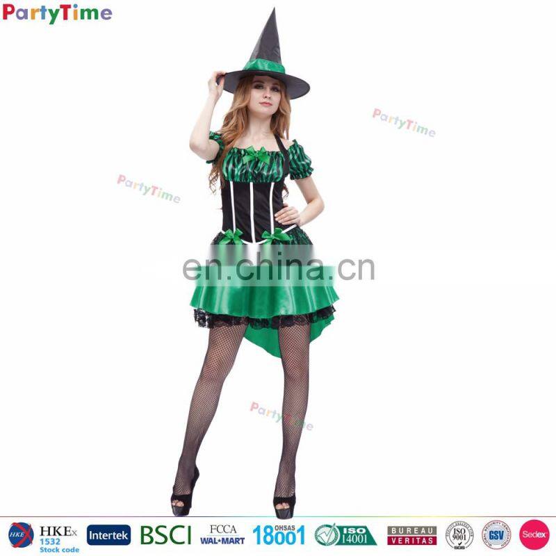 cosplay witch green costumes sexy women fascinations halloween costume